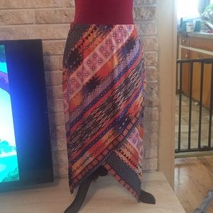 Venus tribal print skirt